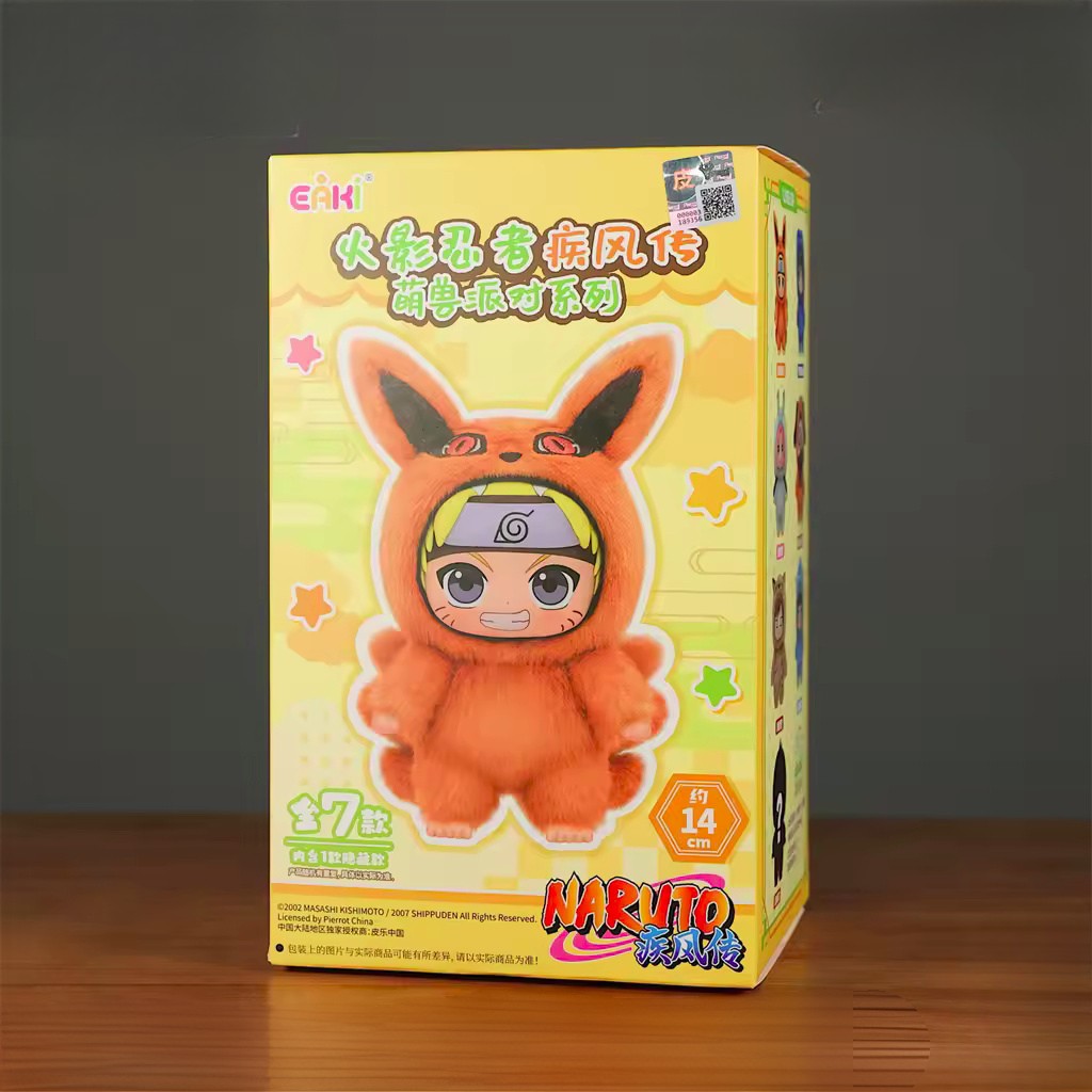 Naruto Labubu-Style Mystery Box | Kawaii Animal Chibi Figure