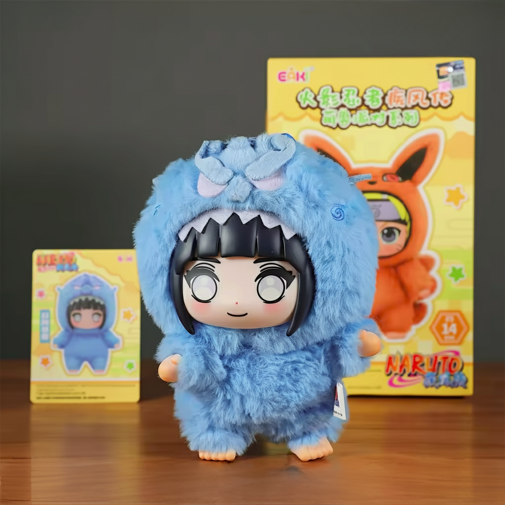 Naruto Labubu-Style Mystery Box | Kawaii Animal Chibi Figure