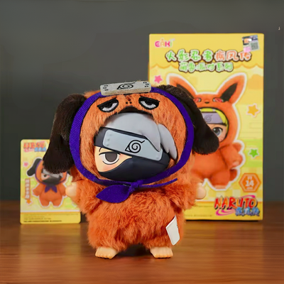 Naruto Labubu-Style Mystery Box | Kawaii Animal Chibi Figure