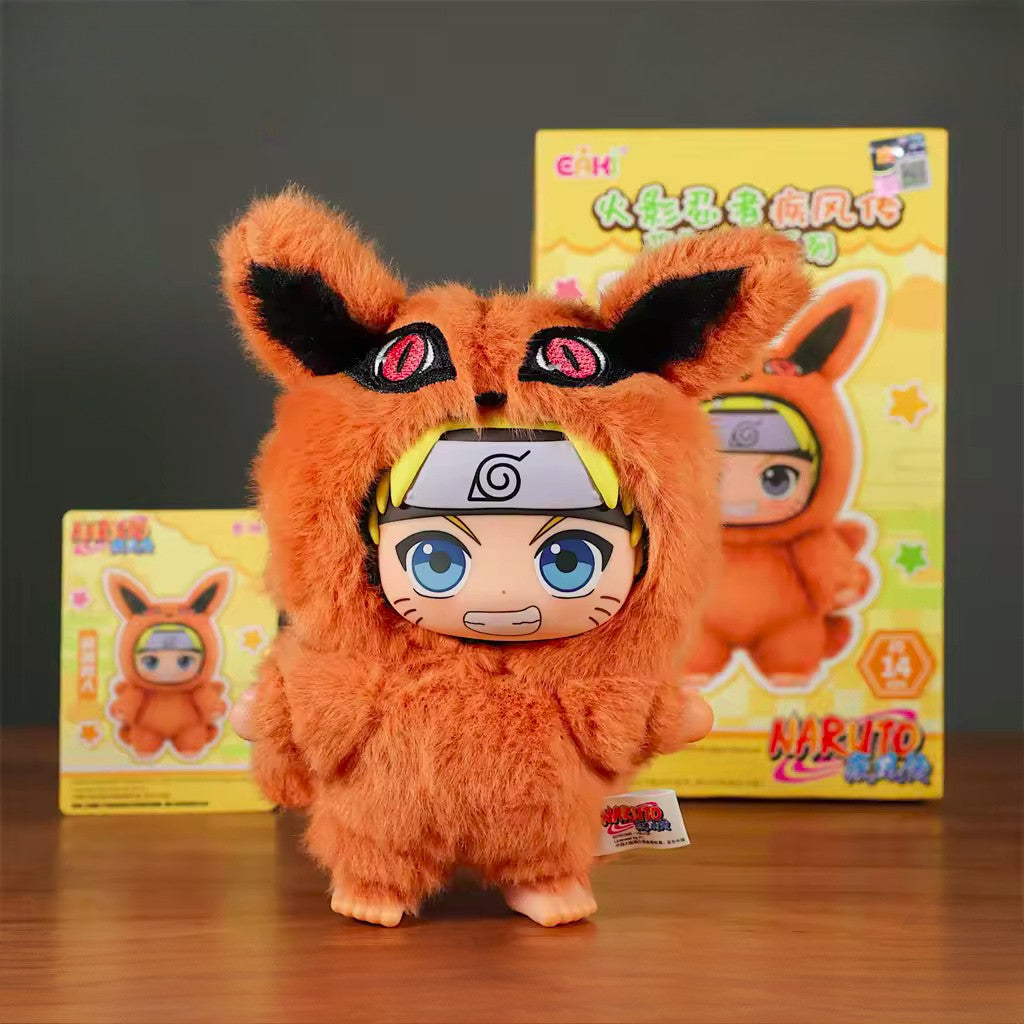 Naruto Labubu-Style Mystery Box | Kawaii Animal Chibi Figure