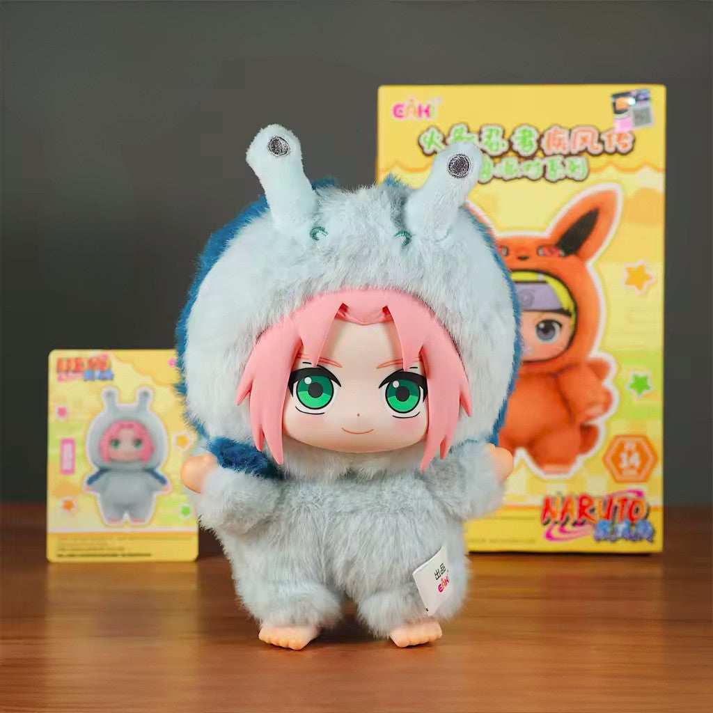 Naruto Labubu-Style Mystery Box | Kawaii Animal Chibi Figure